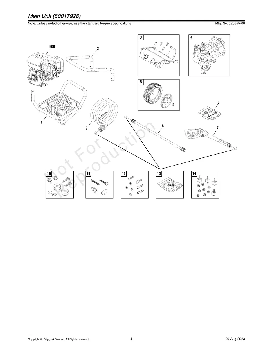 BRIGGS AND STRATTON, 020655-00, IPL.4